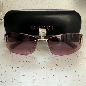 Gucci Women's Purple Sunglasses